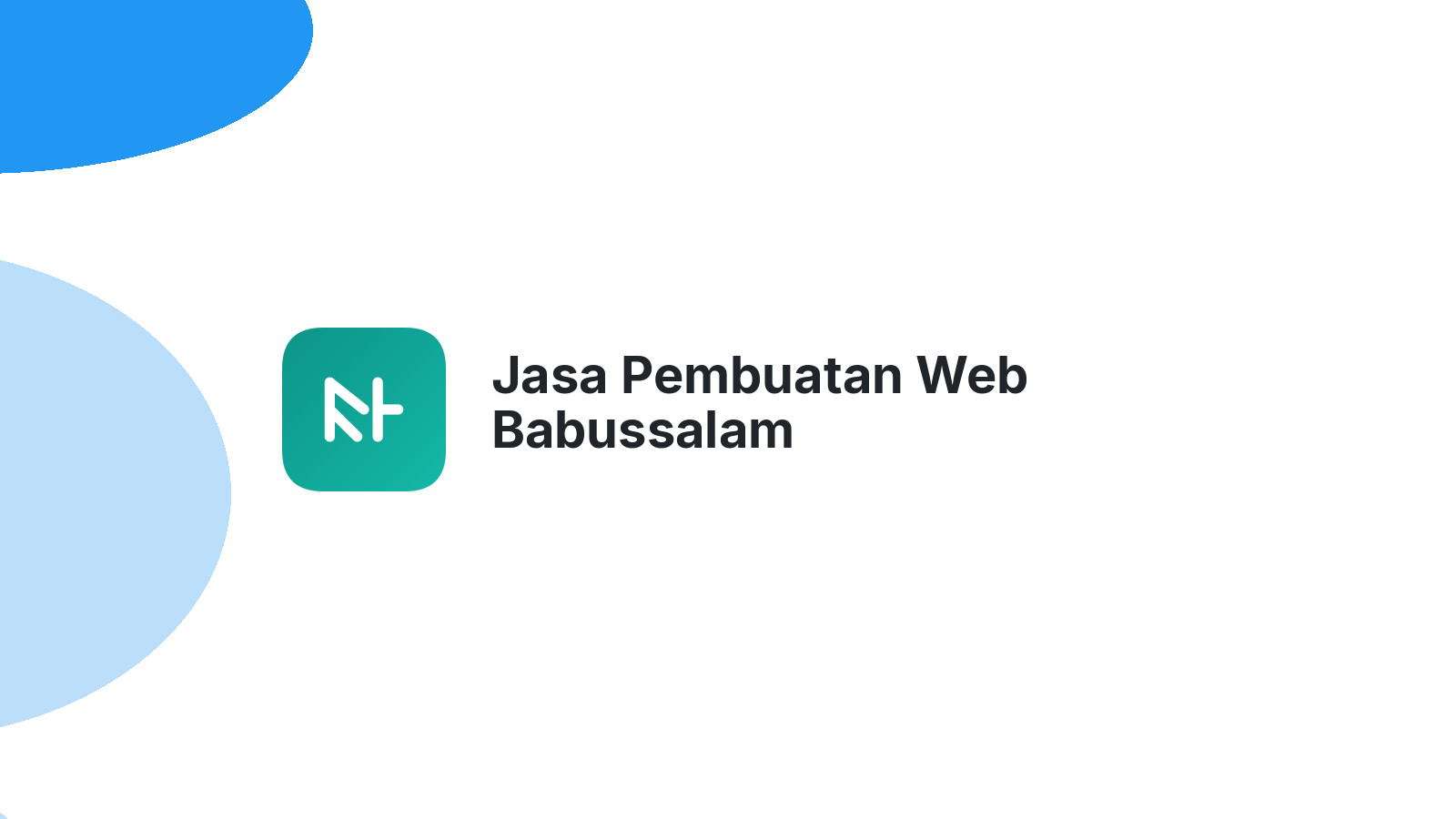 Jasa Pembuatan Web Babussalam