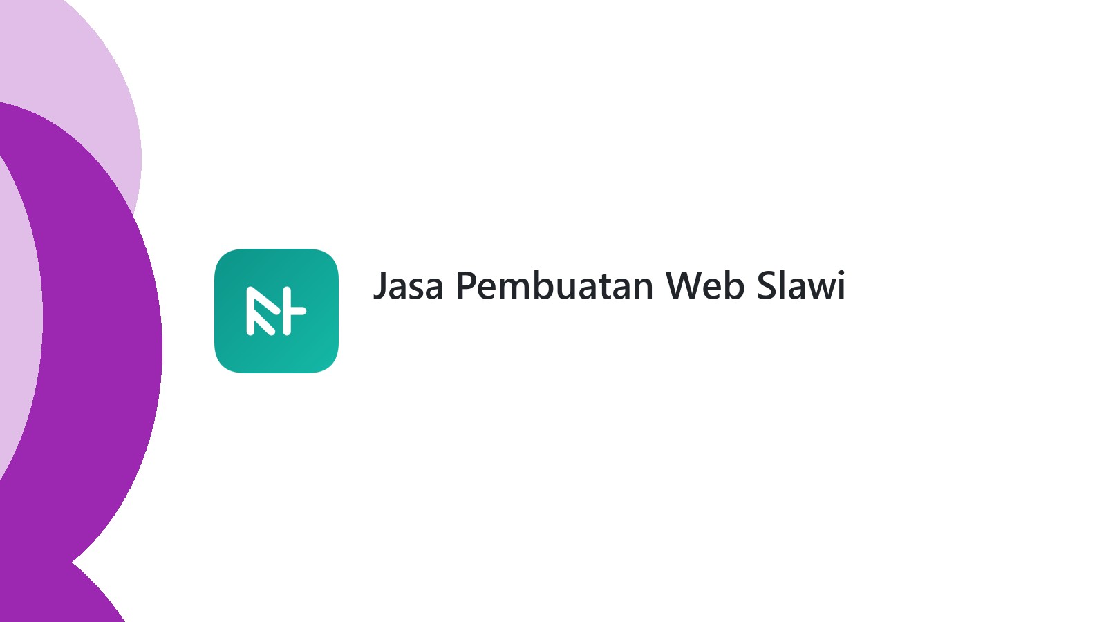 Jasa Pembuatan Web Slawi
