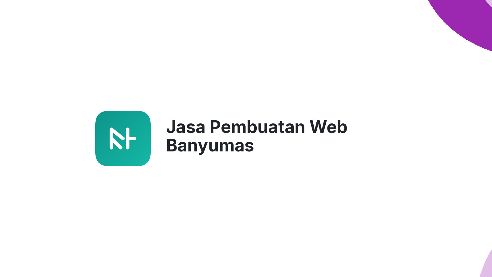 Jasa Pembuatan Web Banyumas