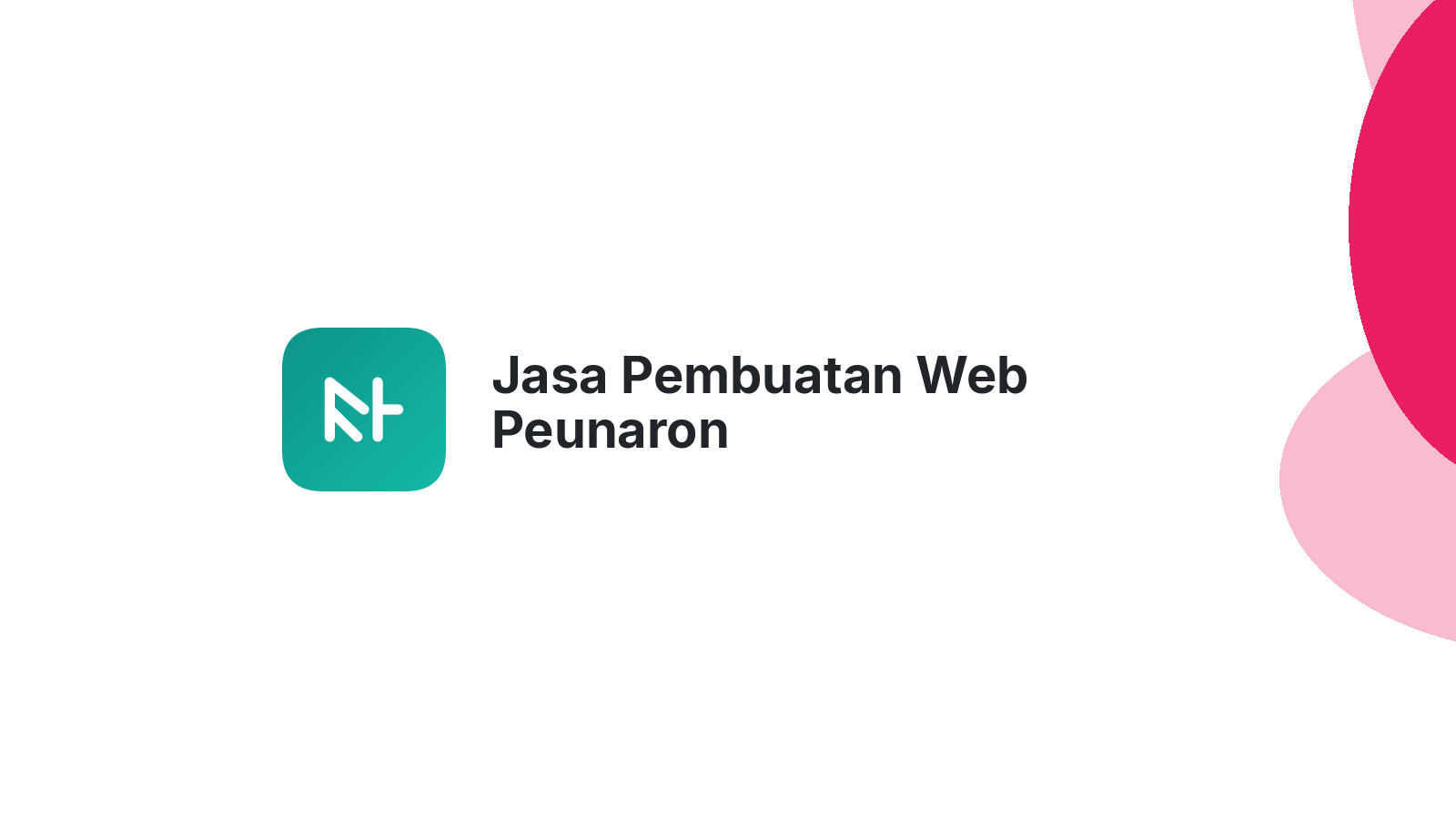 Jasa Pembuatan Web Peunaron