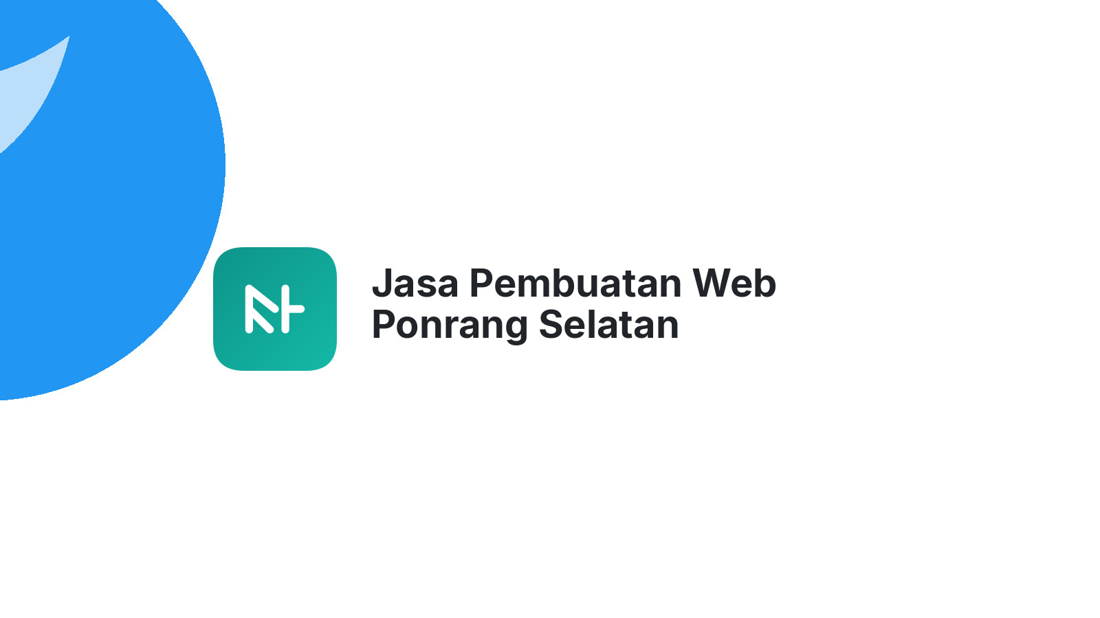 Jasa Pembuatan Web Ponrang Selatan