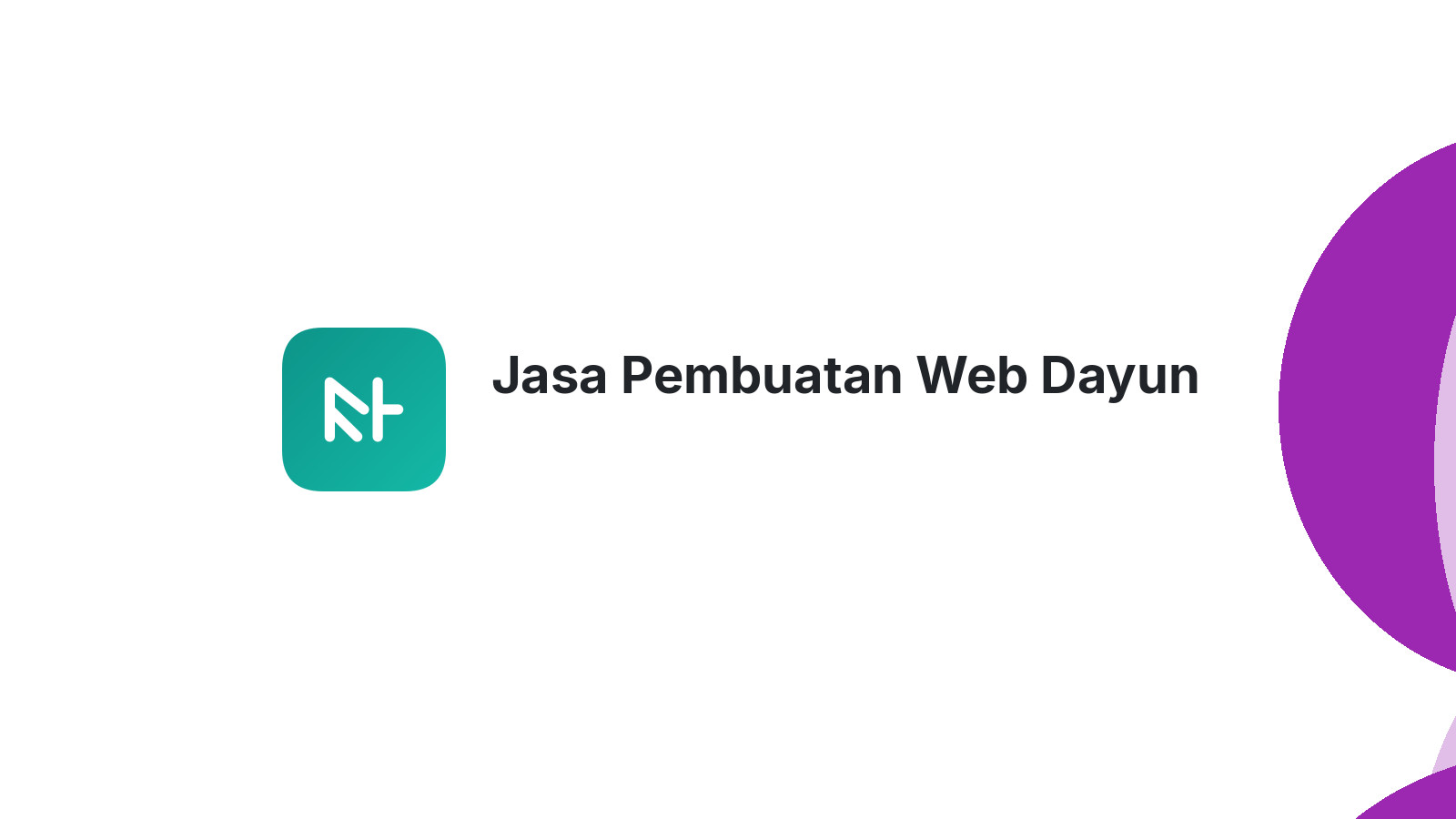 Jasa Pembuatan Web Dayun