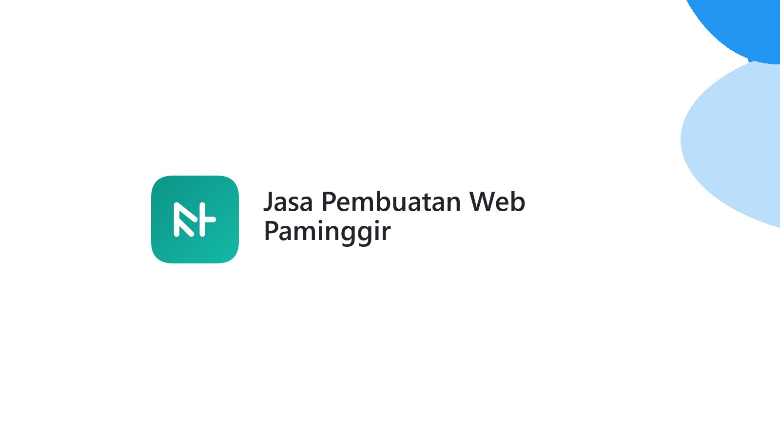 Jasa Pembuatan Web Paminggir