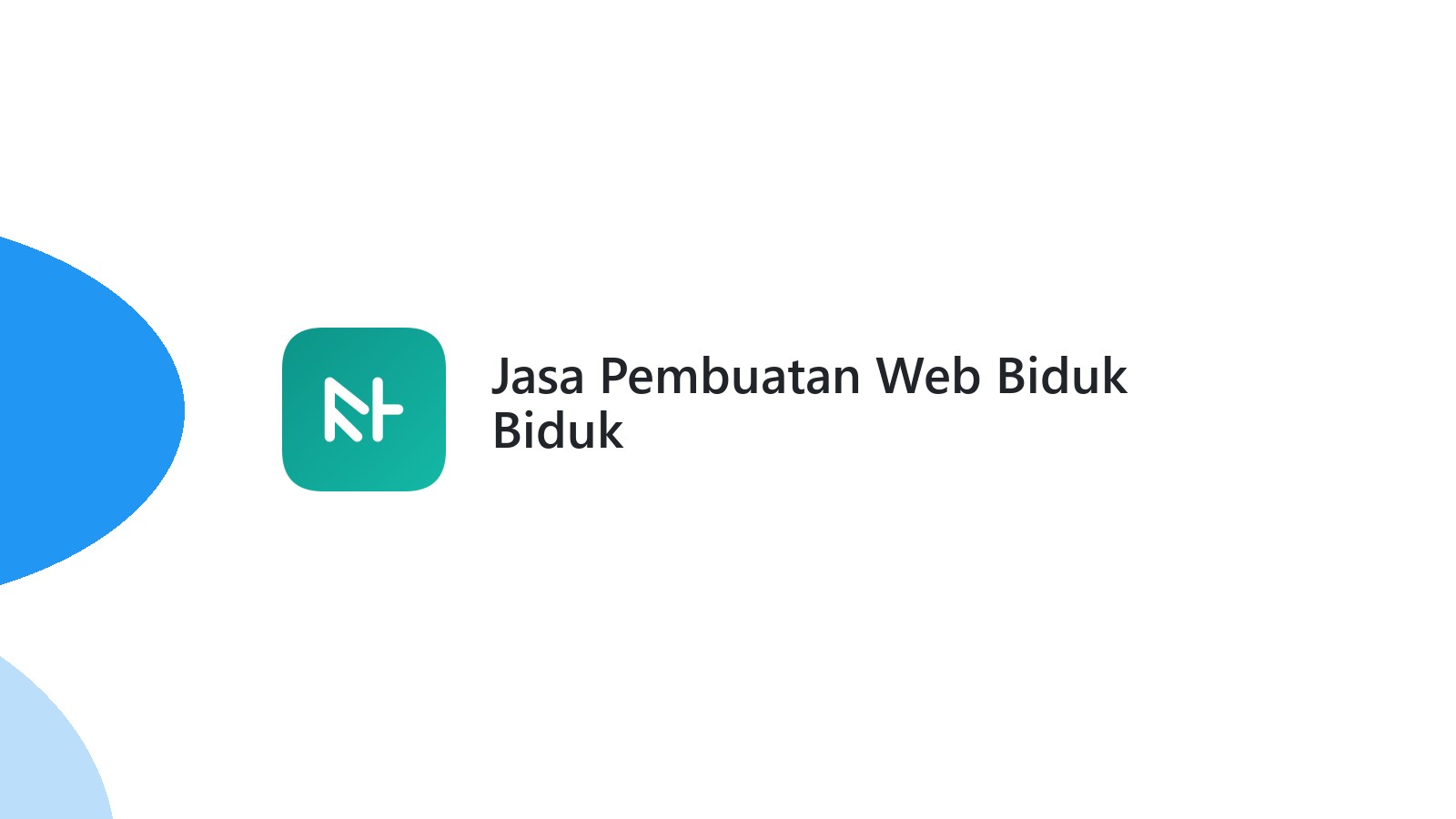 Jasa Pembuatan Web Biduk Biduk