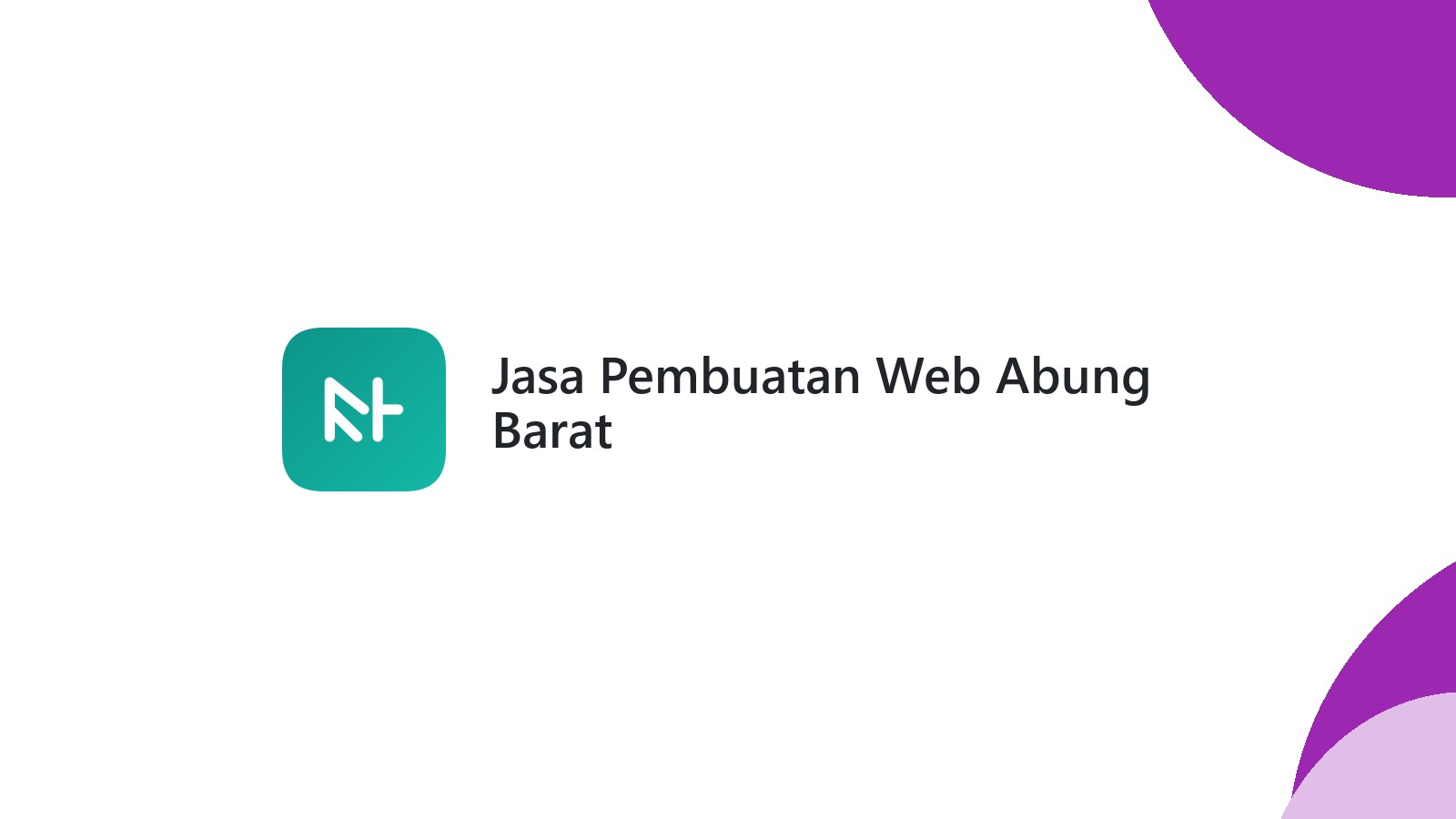 Jasa Pembuatan Web Abung Barat