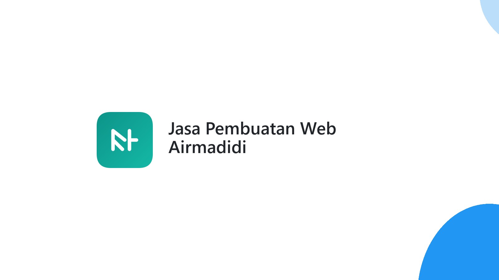 Jasa Pembuatan Web Airmadidi