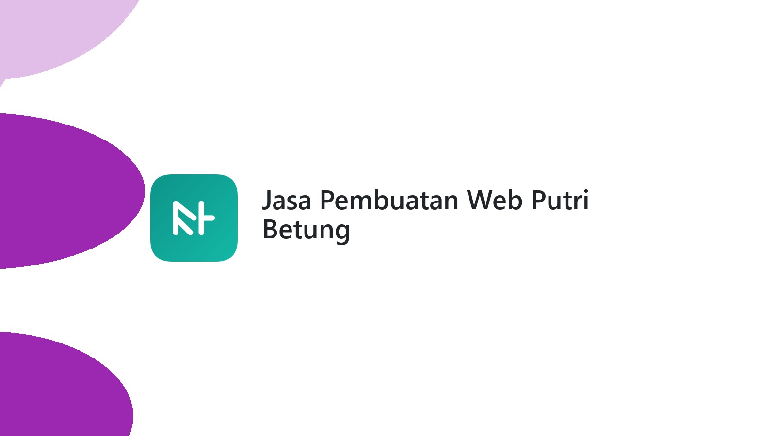 Jasa Pembuatan Web Putri Betung