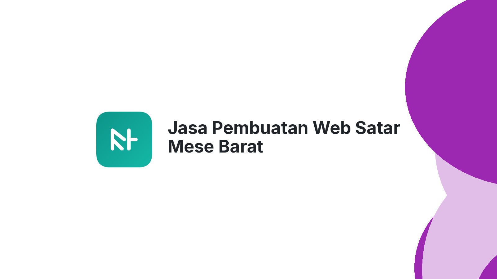Jasa Pembuatan Web Satar Mese Barat