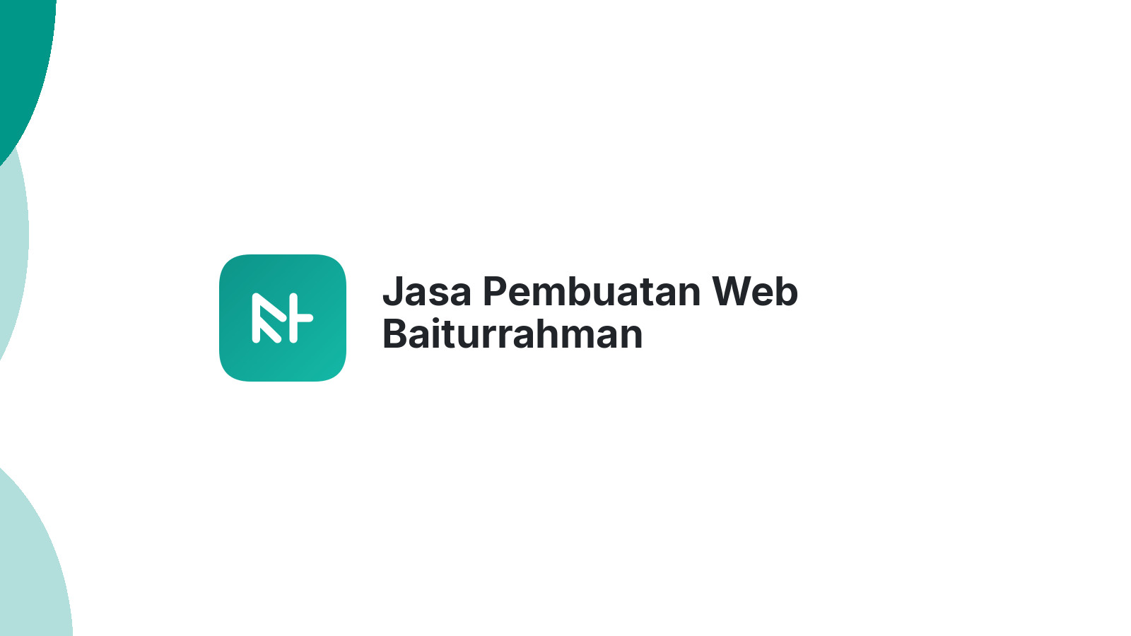 Jasa Pembuatan Web Baiturrahman