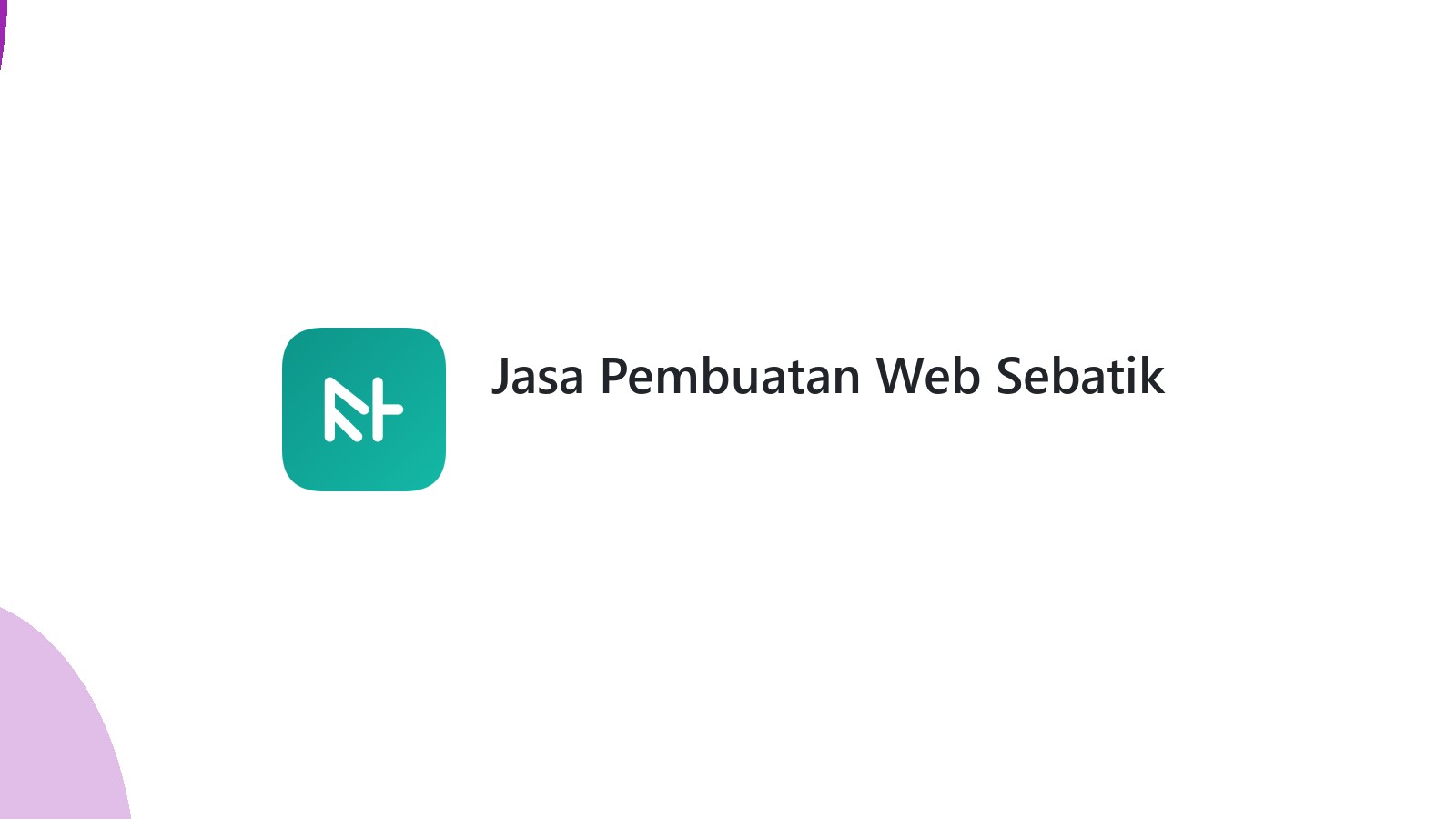 Jasa Pembuatan Web Sebatik