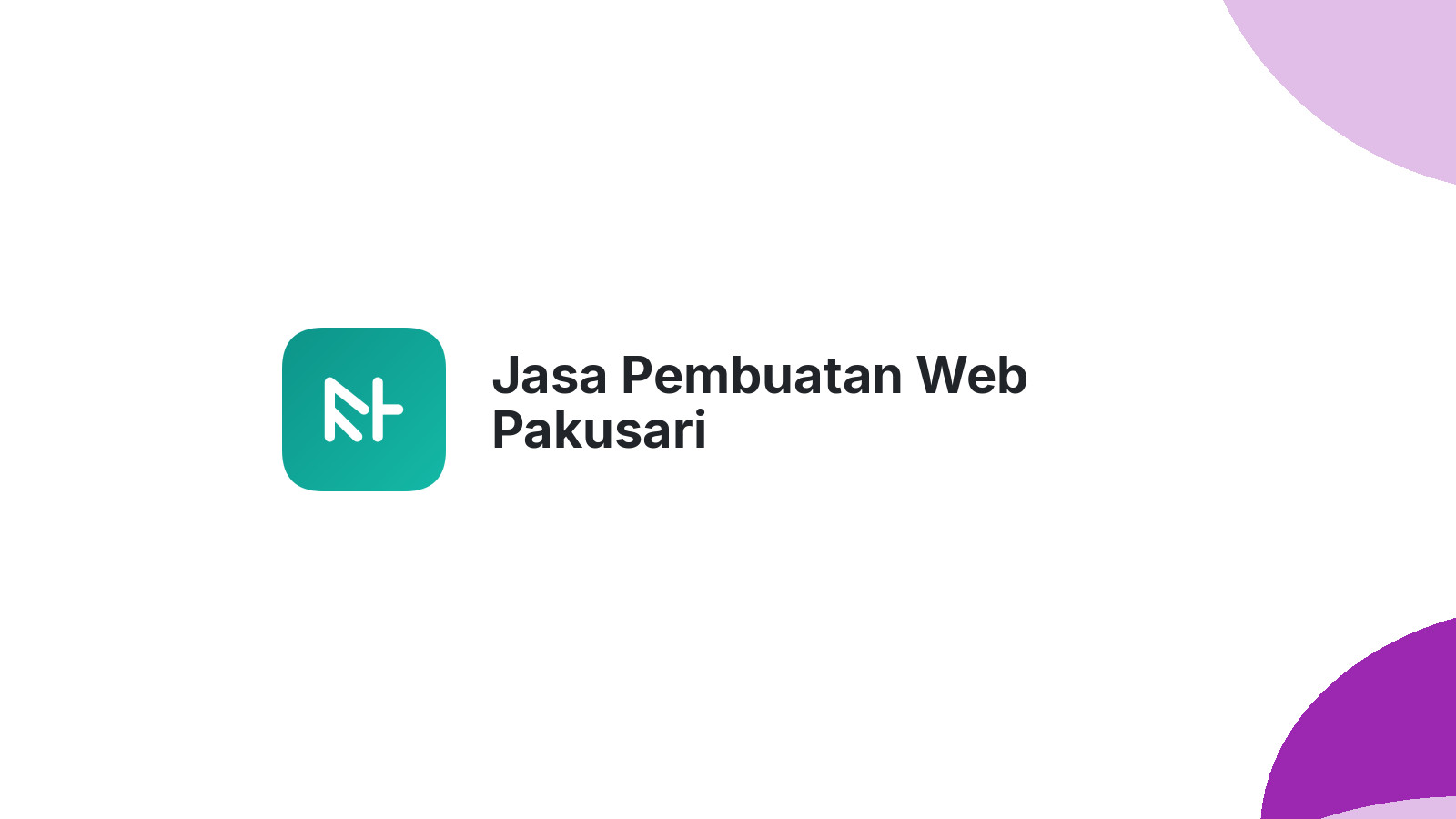 Jasa Pembuatan Web Pakusari