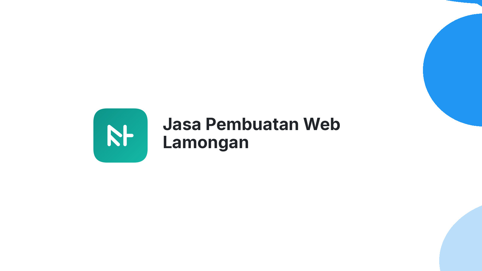 Jasa Pembuatan Web Lamongan