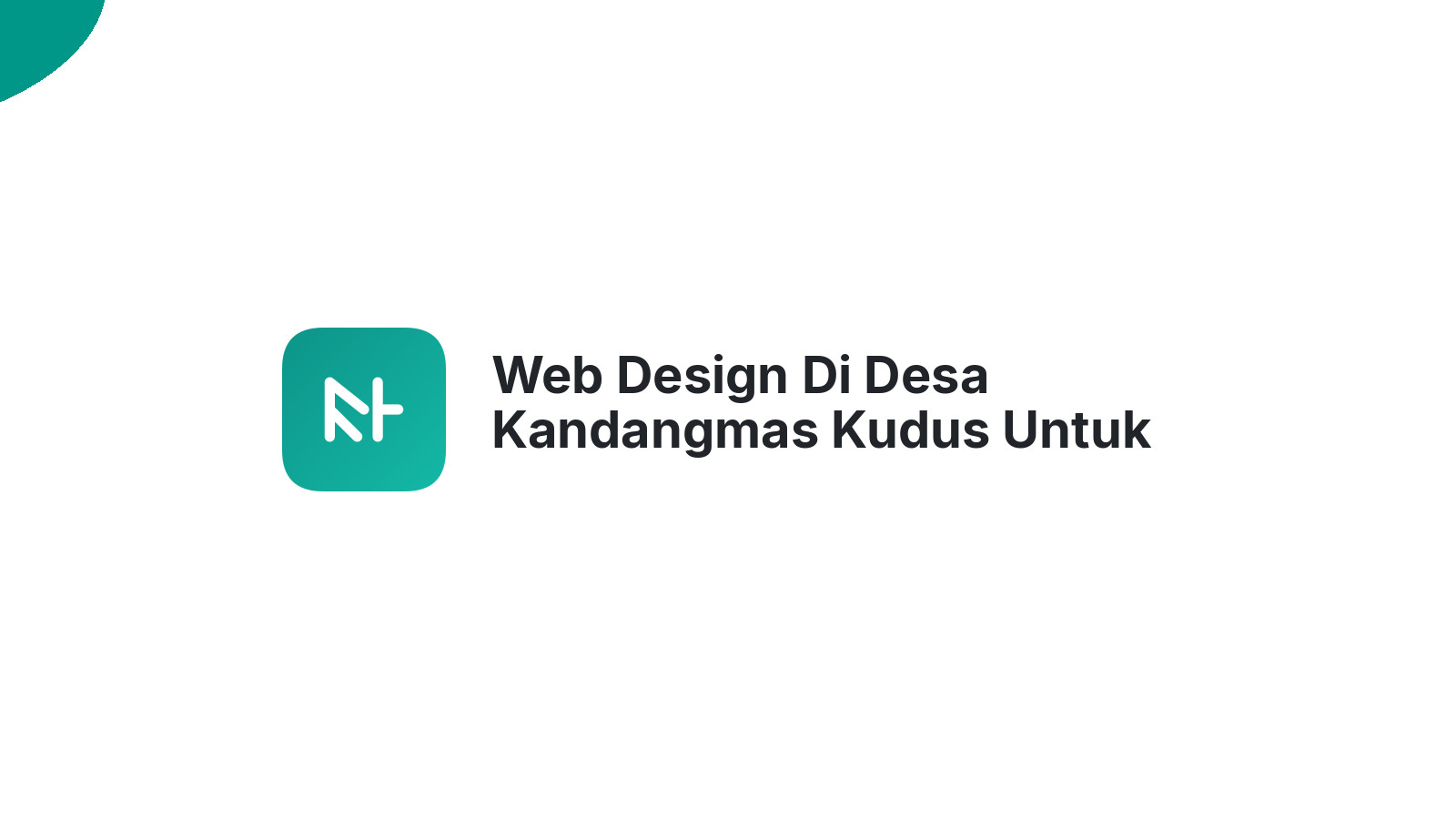 Web Design Di Desa Kandangmas Kudus Untuk Toko Online