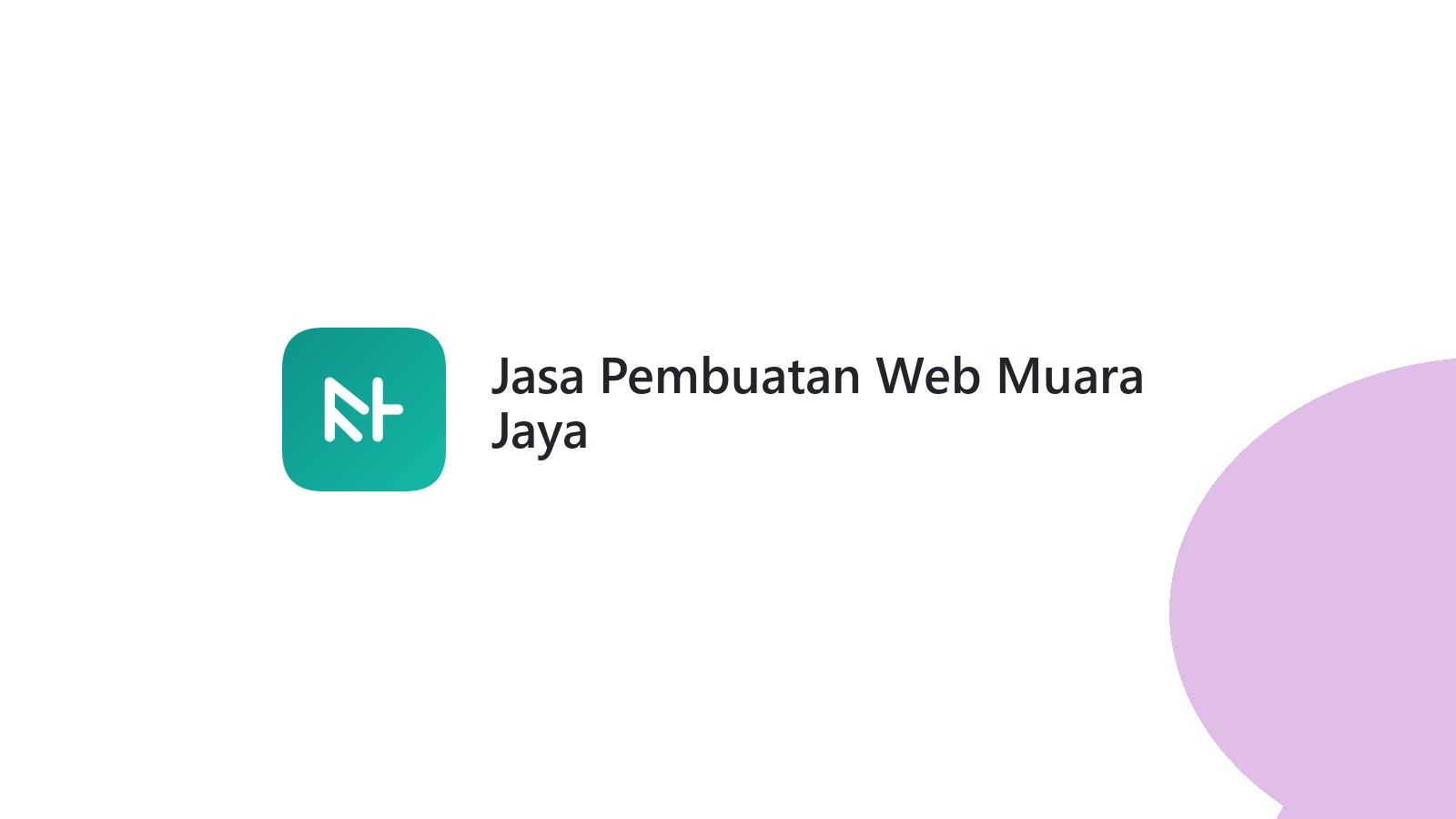 Jasa Pembuatan Web Muara Jaya