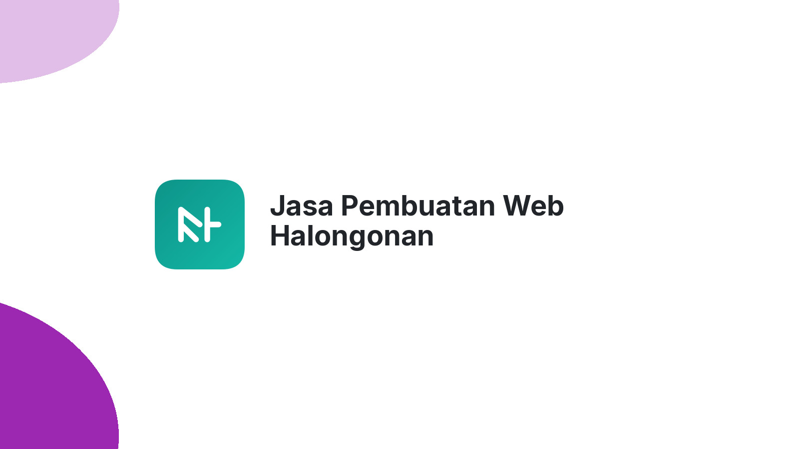 Jasa Pembuatan Web Halongonan