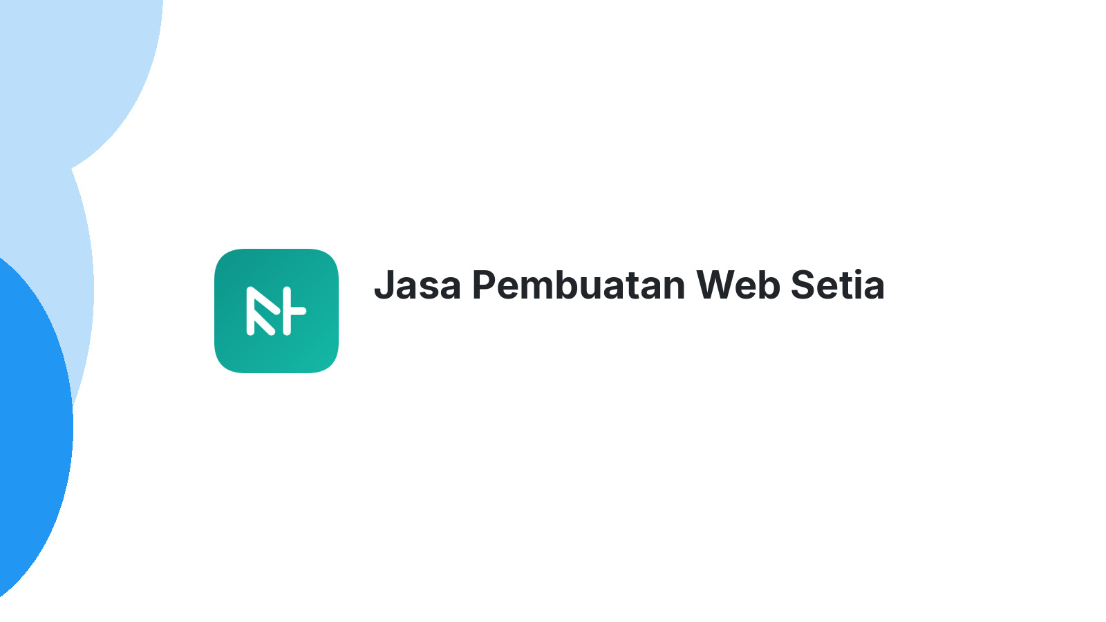 Jasa Pembuatan Web Setia