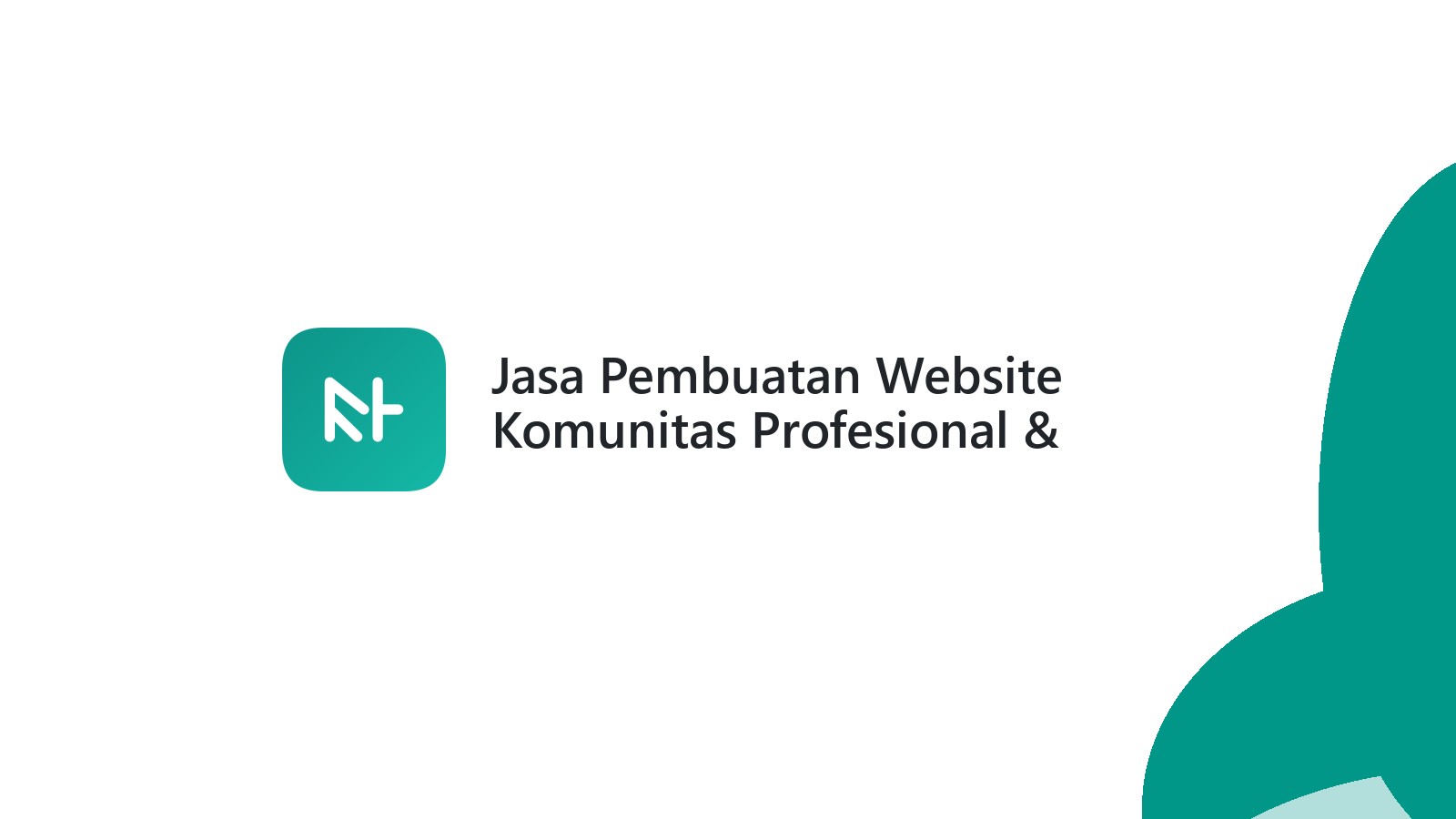Jasa Pembuatan Website Komunitas Profesional & Terpercaya