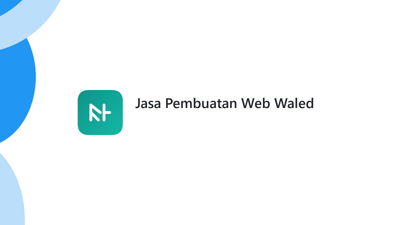 Jasa Pembuatan Web Waled