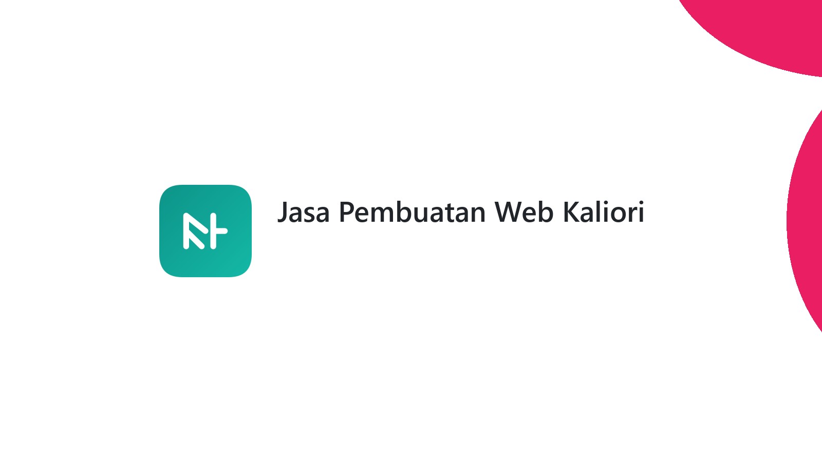 Jasa Pembuatan Web Kaliori