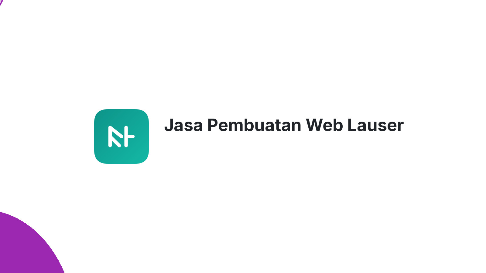Jasa Pembuatan Web Lauser