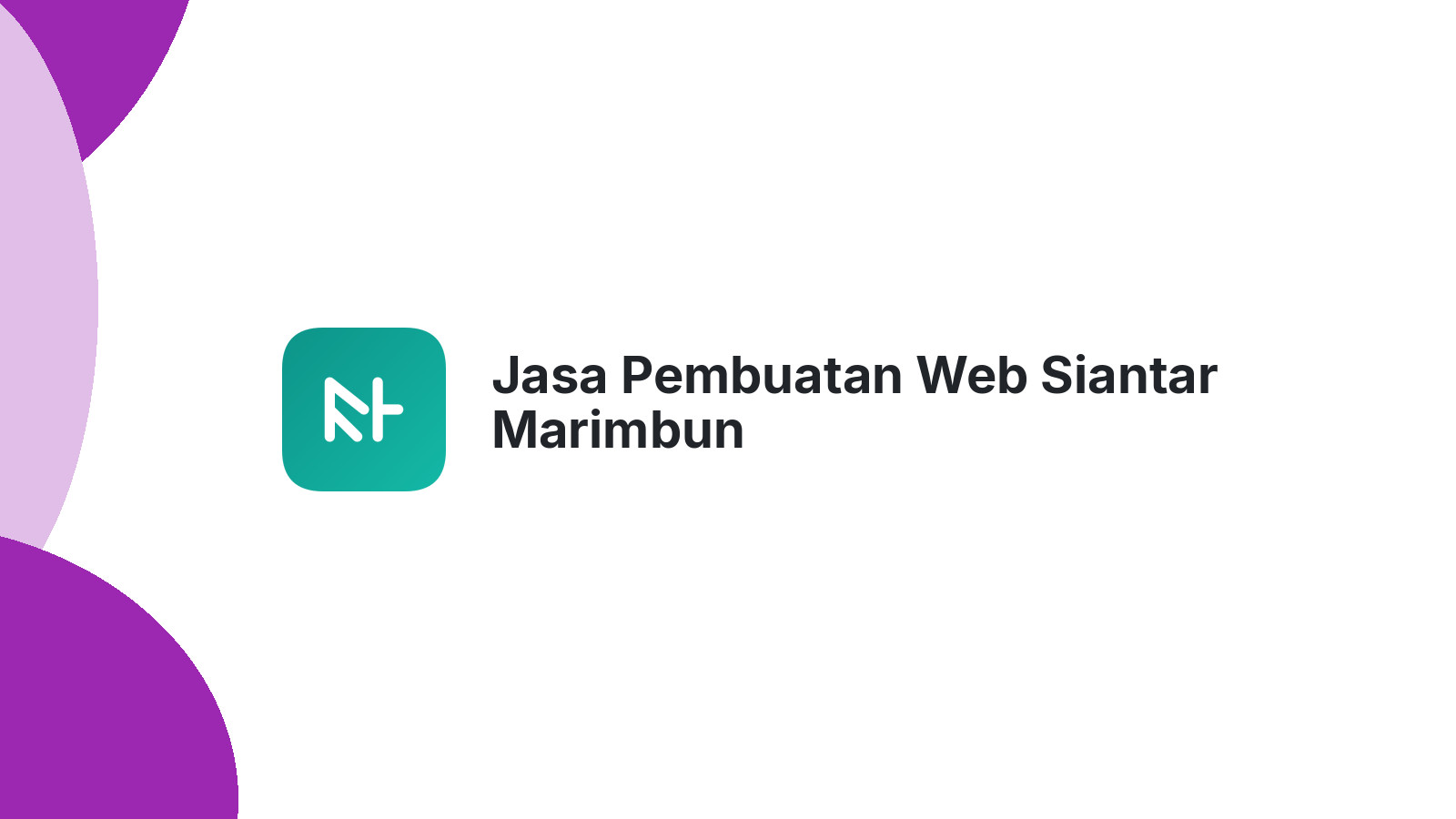 Jasa Pembuatan Web Siantar Marimbun