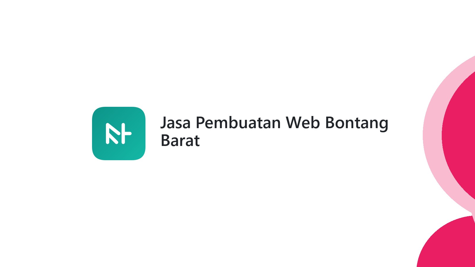 Jasa Pembuatan Web Bontang Barat