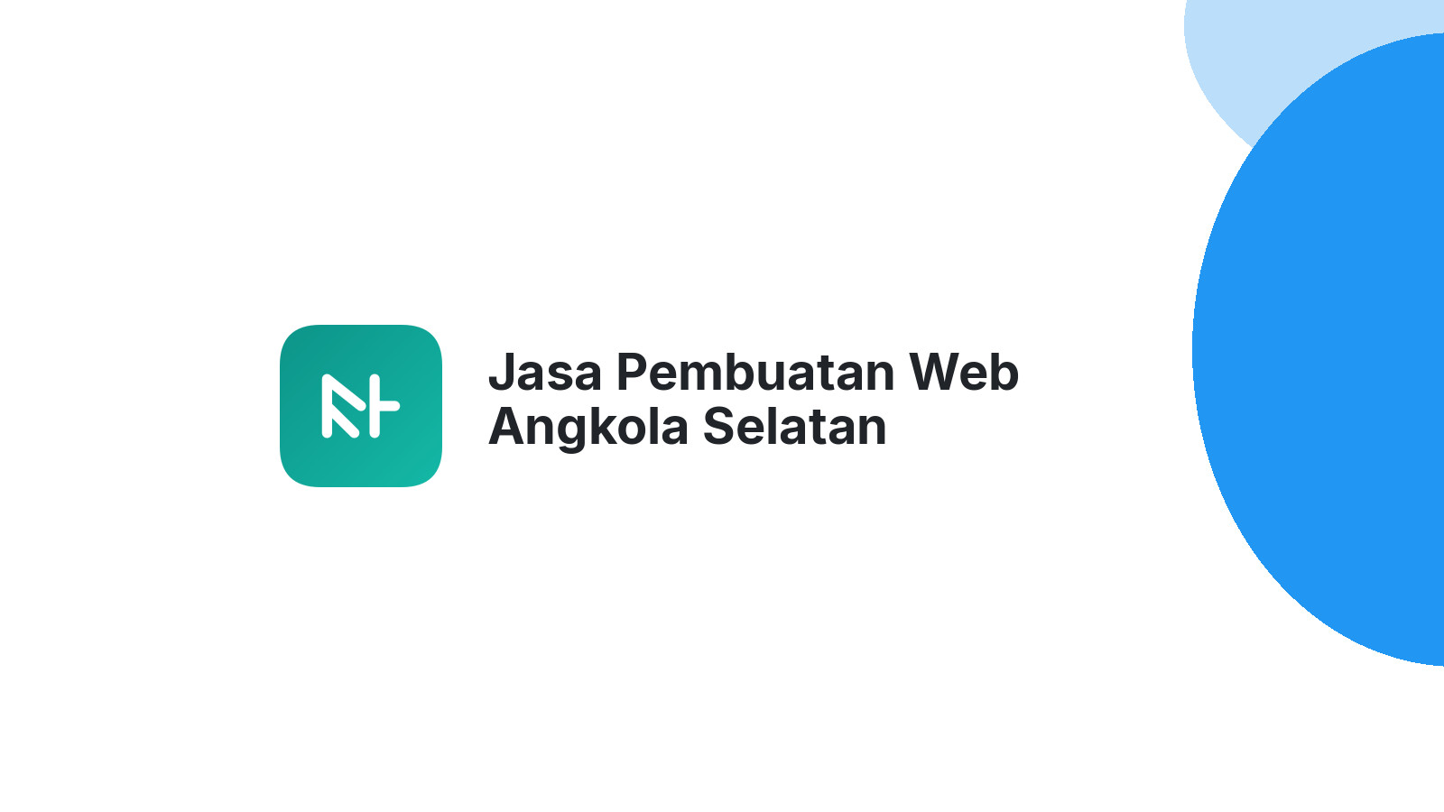 Jasa Pembuatan Web Angkola Selatan