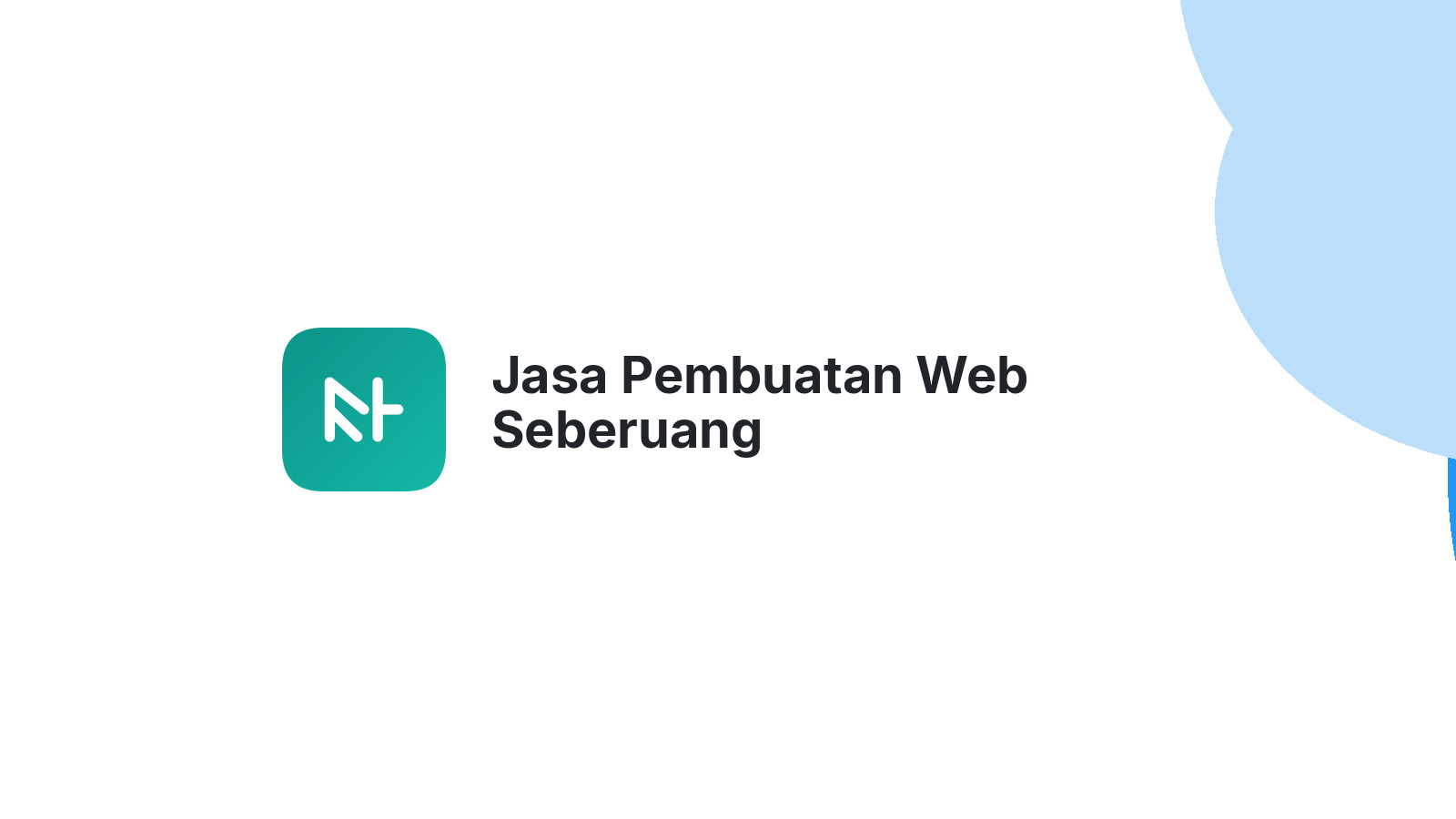 Jasa Pembuatan Web Seberuang