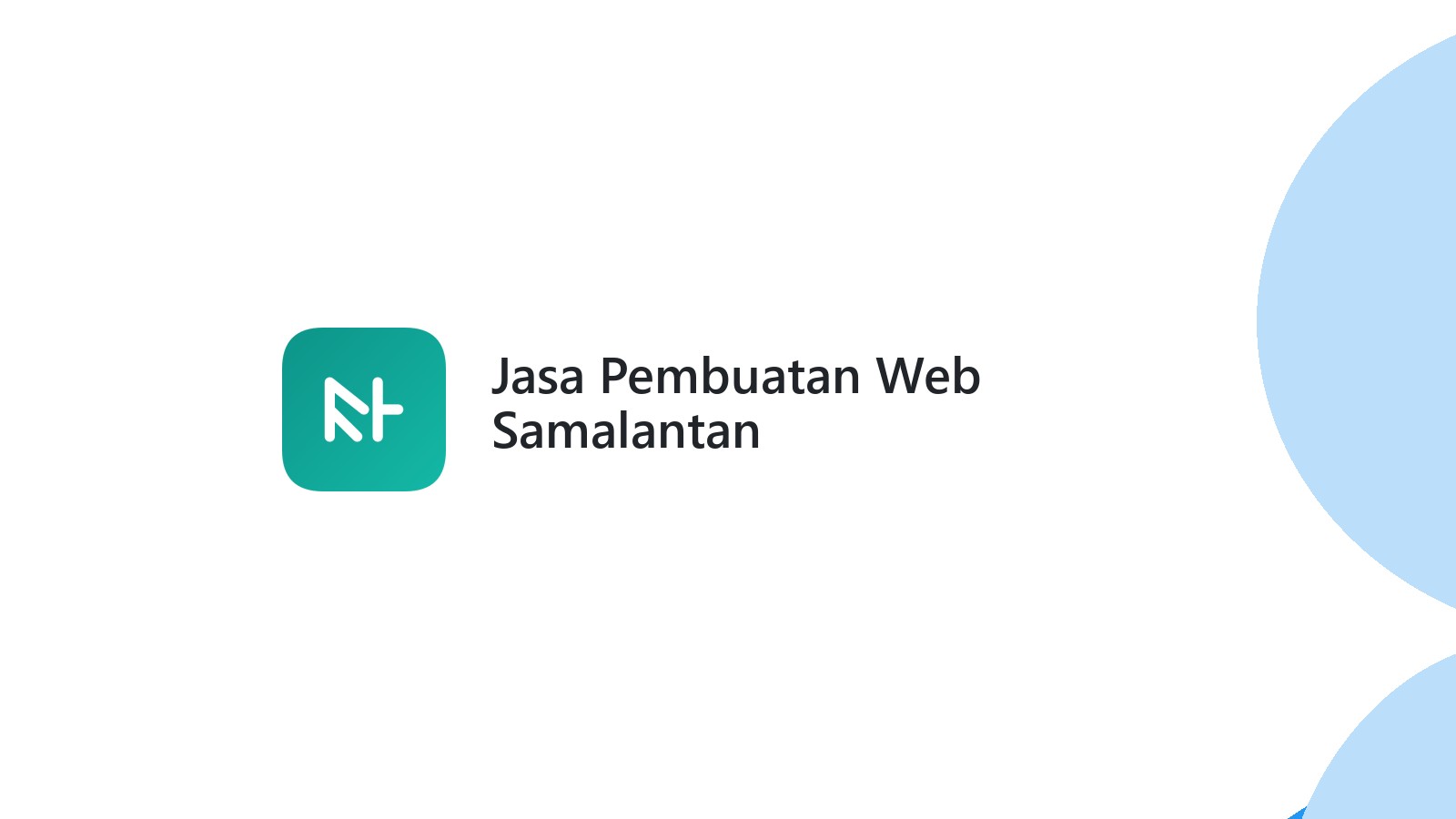 Jasa Pembuatan Web Samalantan