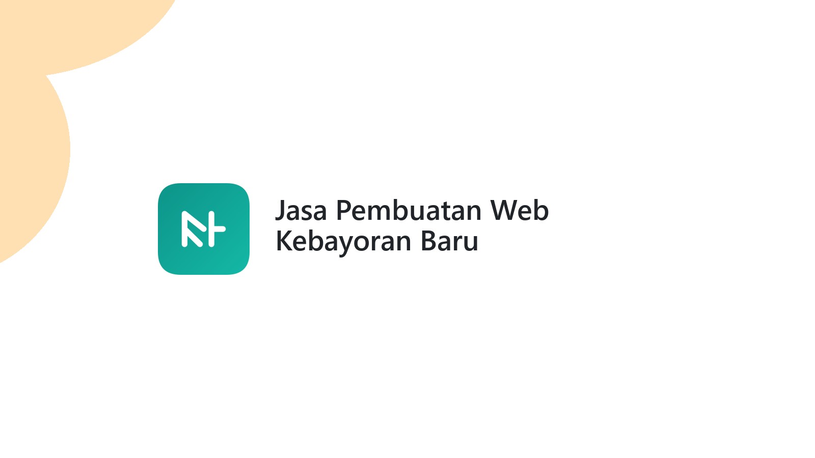 Jasa Pembuatan Web Kebayoran Baru