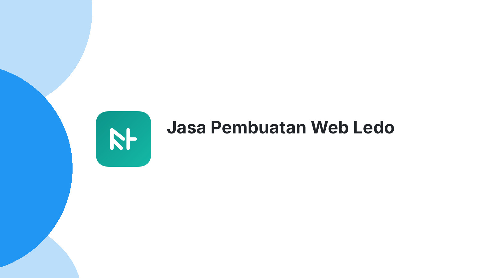 Jasa Pembuatan Web Ledo