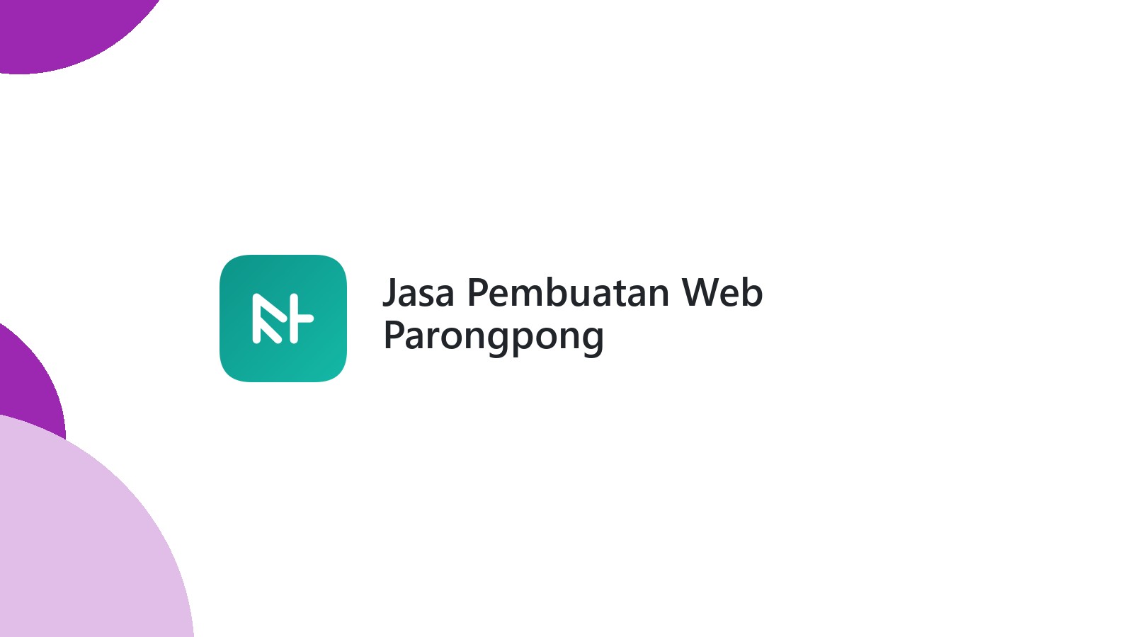 Jasa Pembuatan Web Parongpong