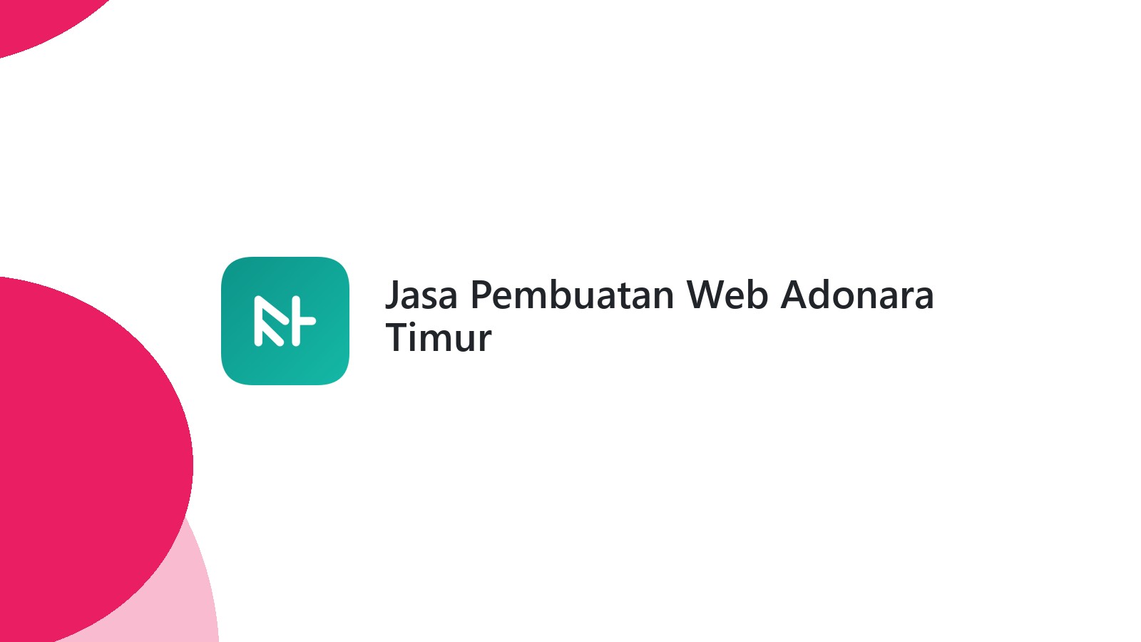 Jasa Pembuatan Web Adonara Timur