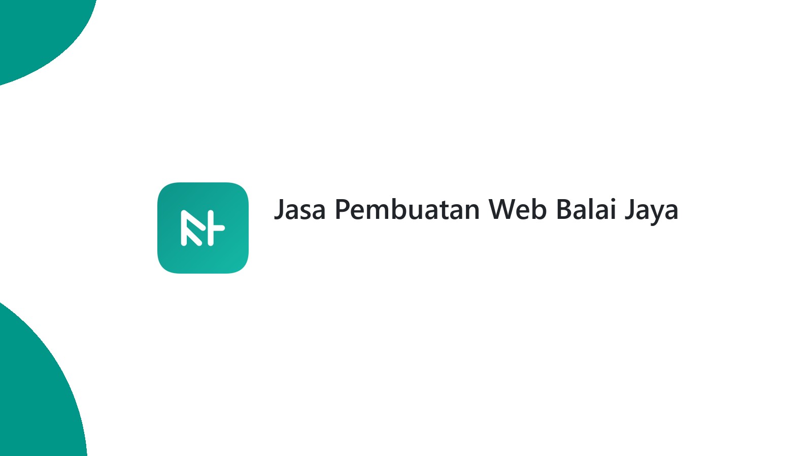 Jasa Pembuatan Web Balai Jaya