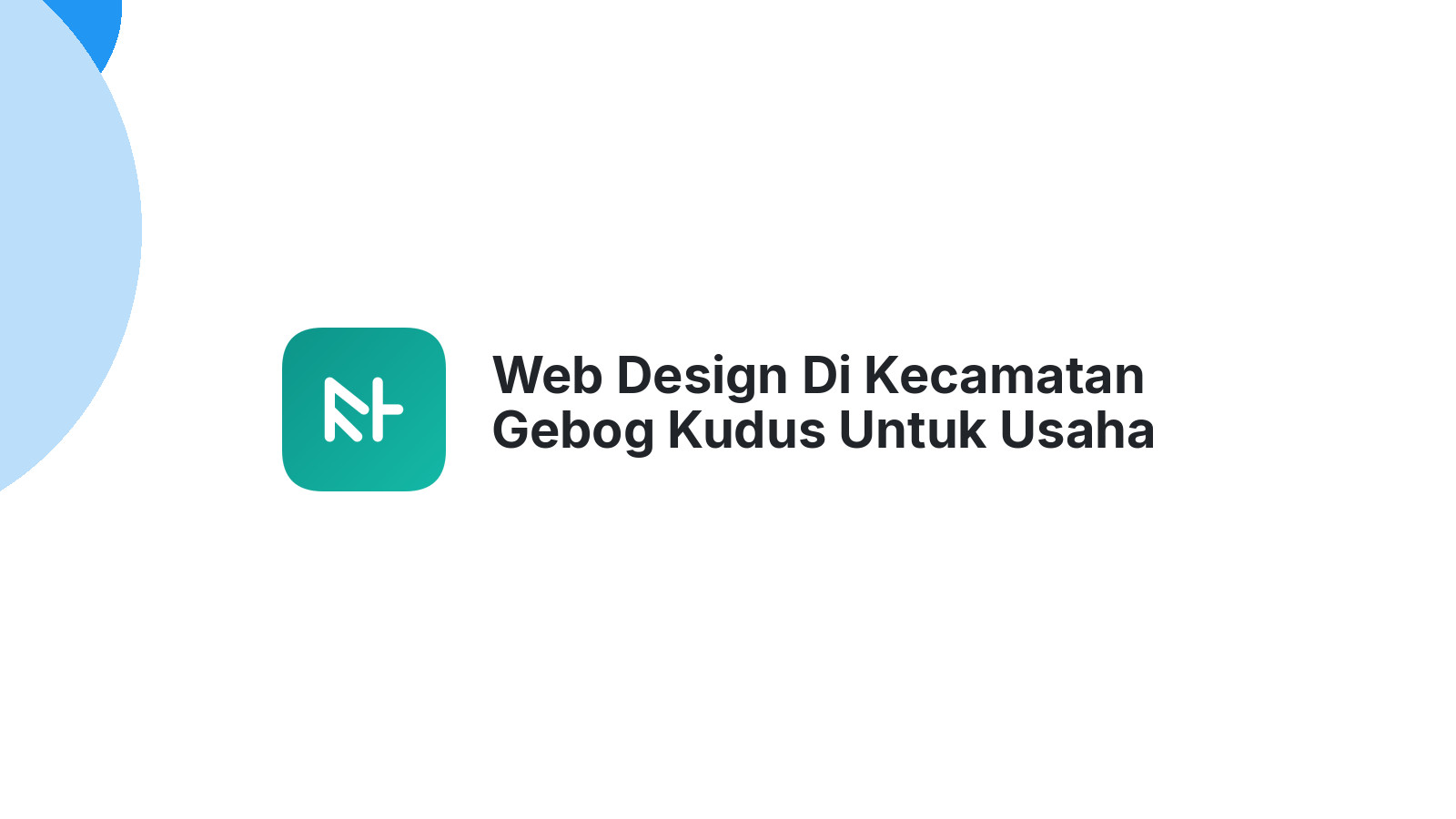 Web Design Di Kecamatan Gebog Kudus Untuk Usaha Toko Online