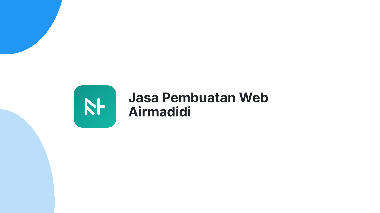 Jasa Pembuatan Web Airmadidi