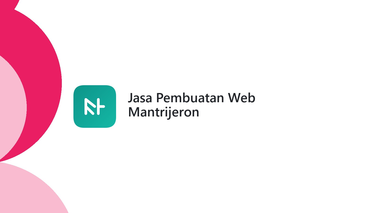 Jasa Pembuatan Web Mantrijeron