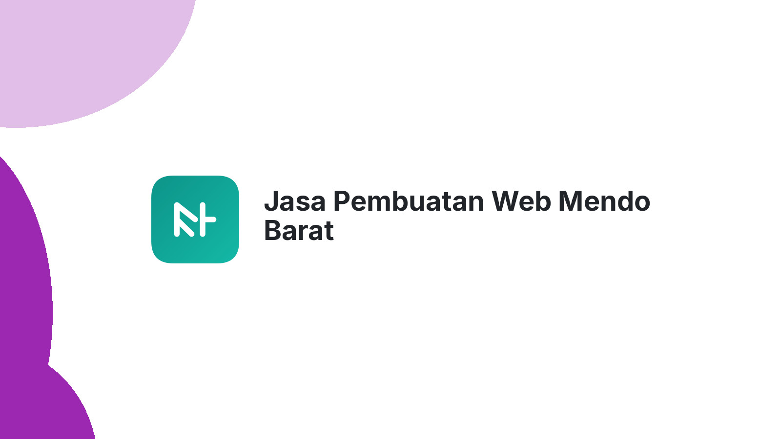 Jasa Pembuatan Web Mendo Barat