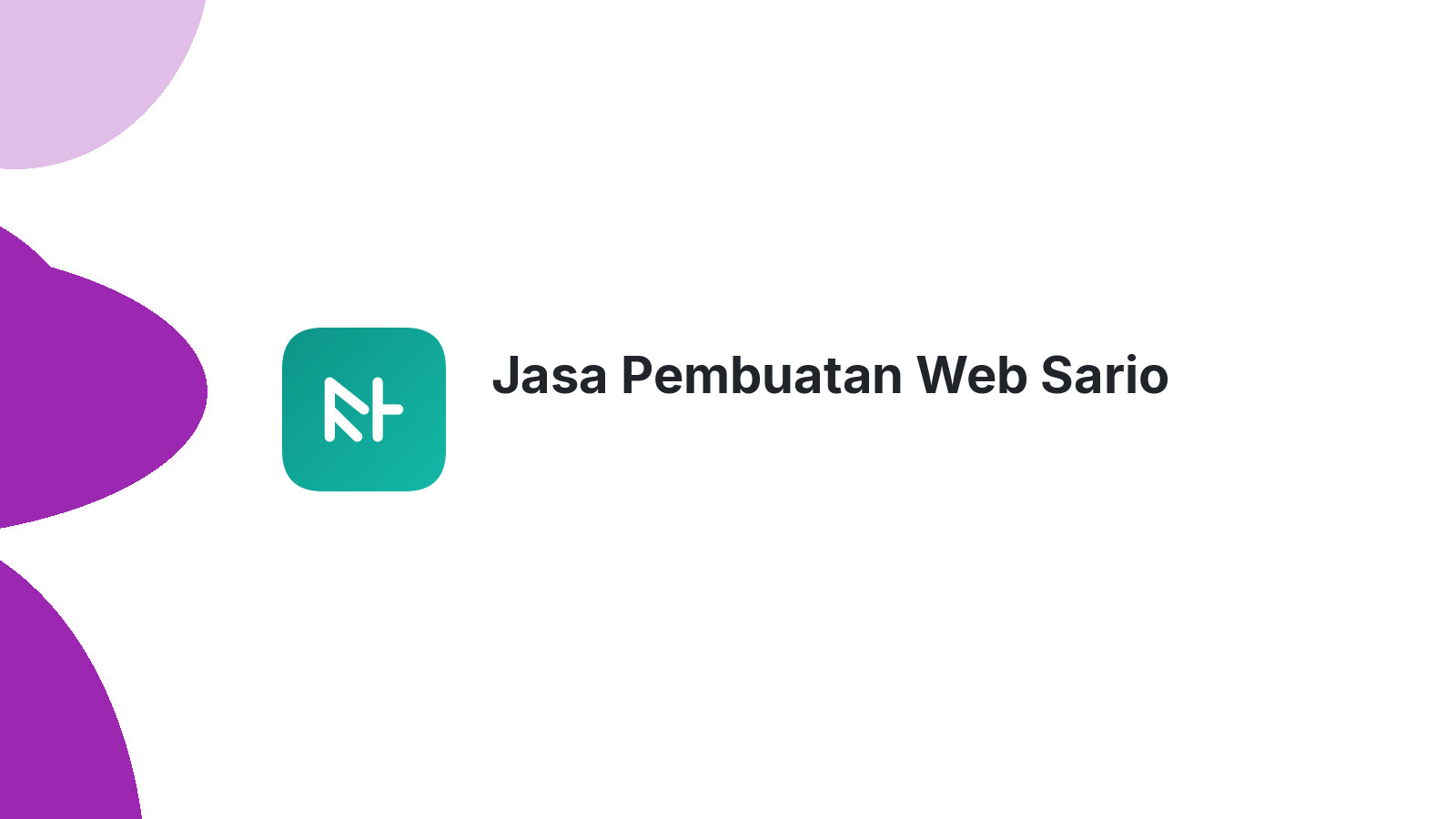 Jasa Pembuatan Web Sario