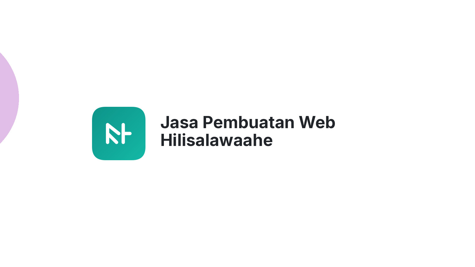 Jasa Pembuatan Web Hilisalawaahe
