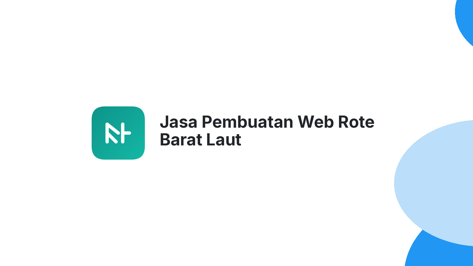 Jasa Pembuatan Web Rote Barat Laut