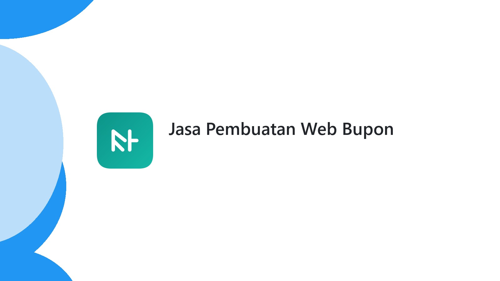 Jasa Pembuatan Web Bupon