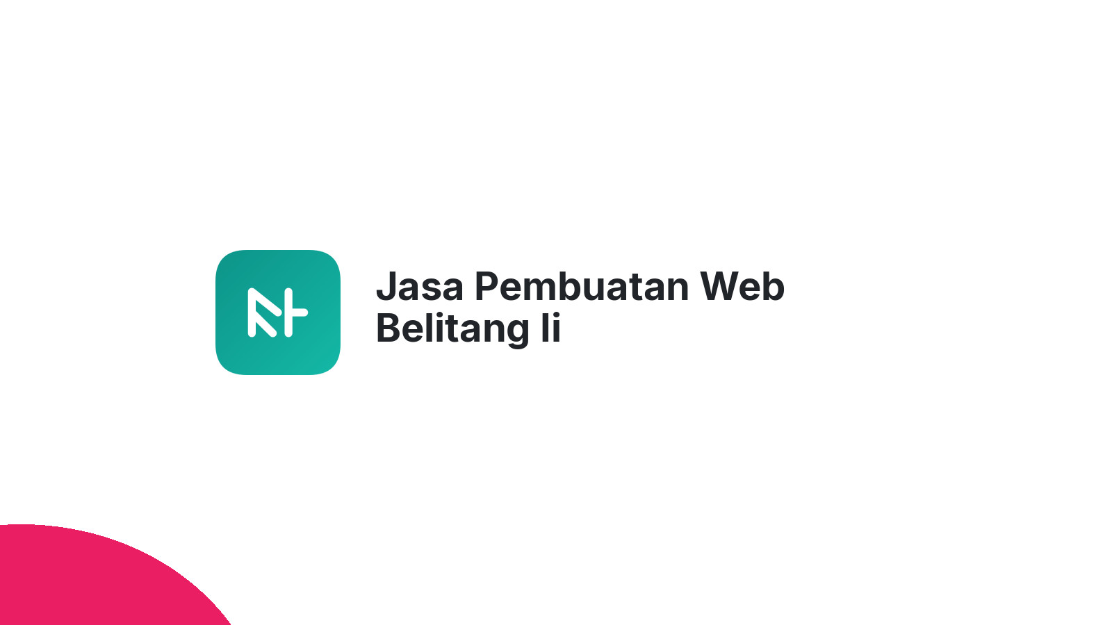 Jasa Pembuatan Web Belitang Ii