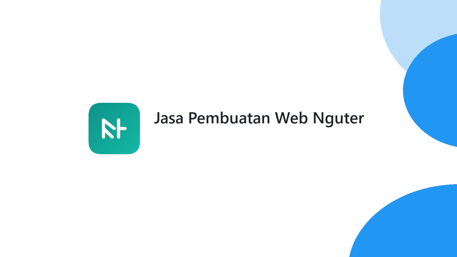 Jasa Pembuatan Web Nguter