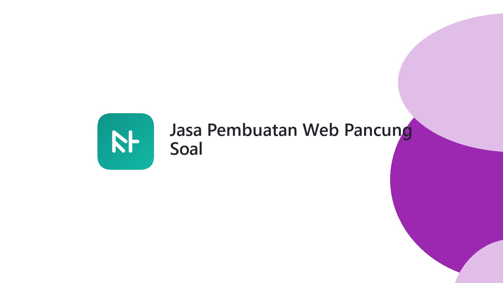 Jasa Pembuatan Web Pancung Soal