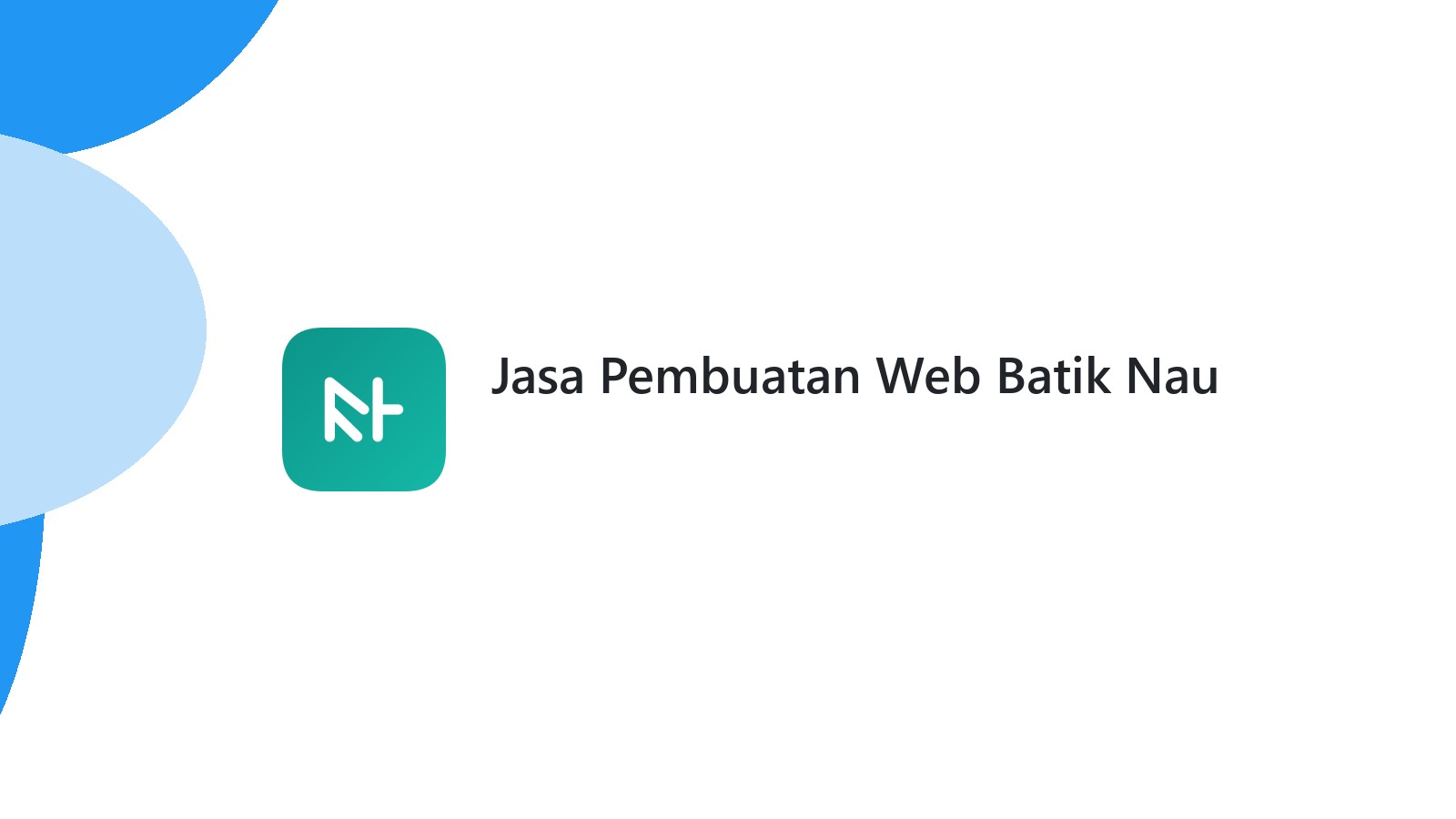 Jasa Pembuatan Web Batik Nau