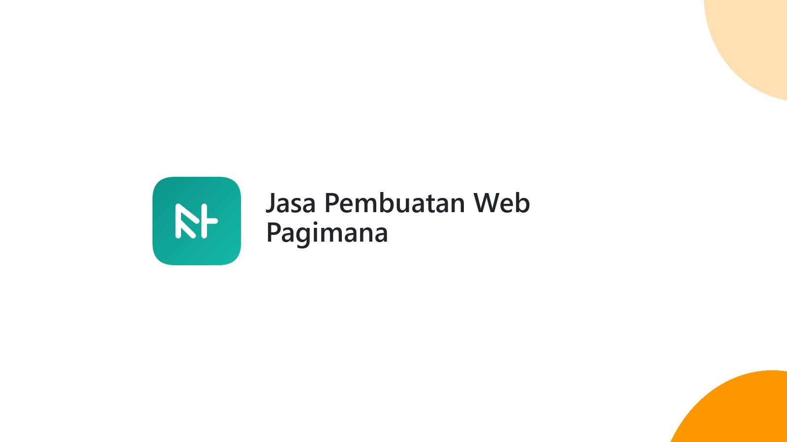 Jasa Pembuatan Web Pagimana