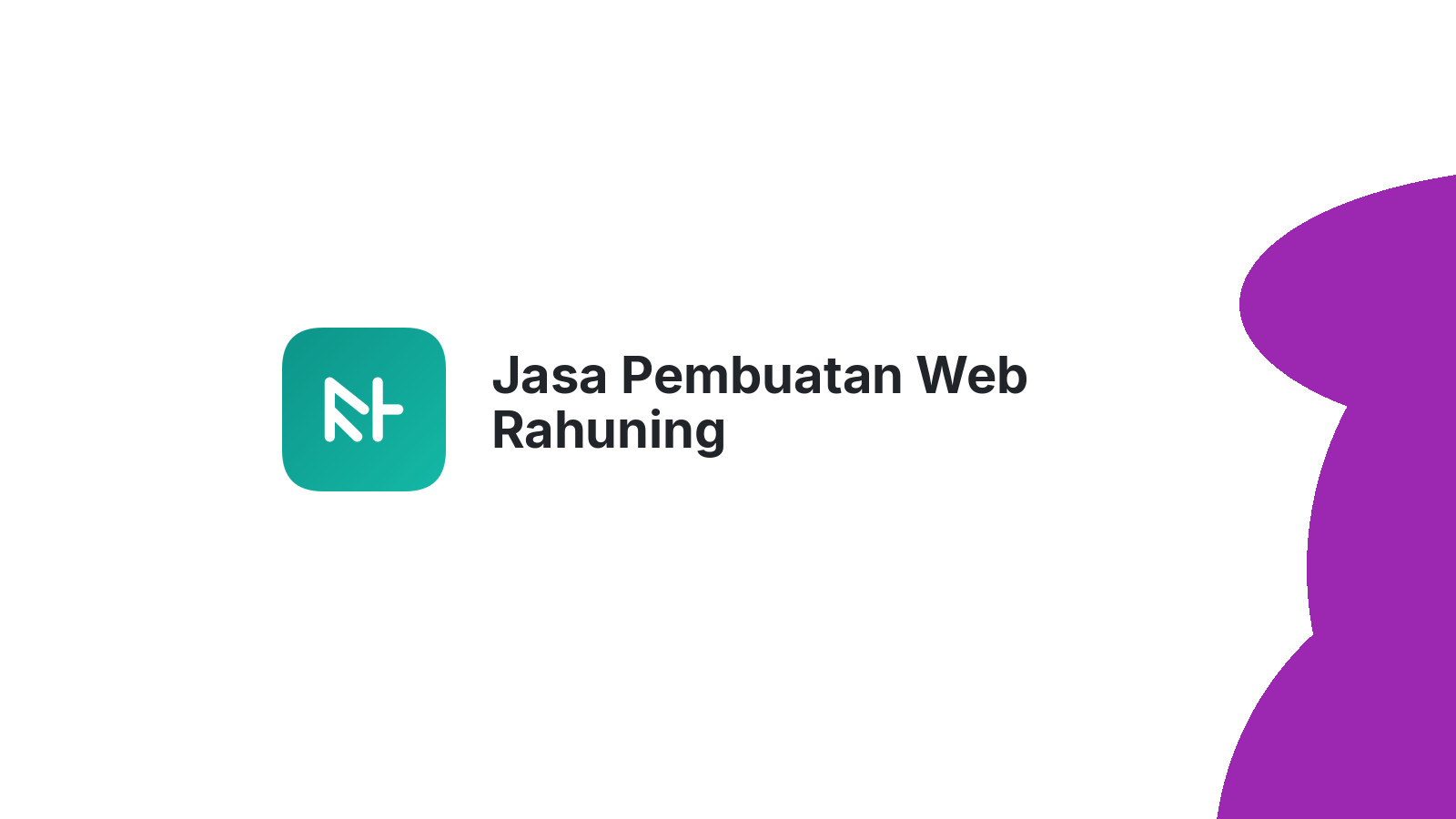Jasa Pembuatan Web Rahuning