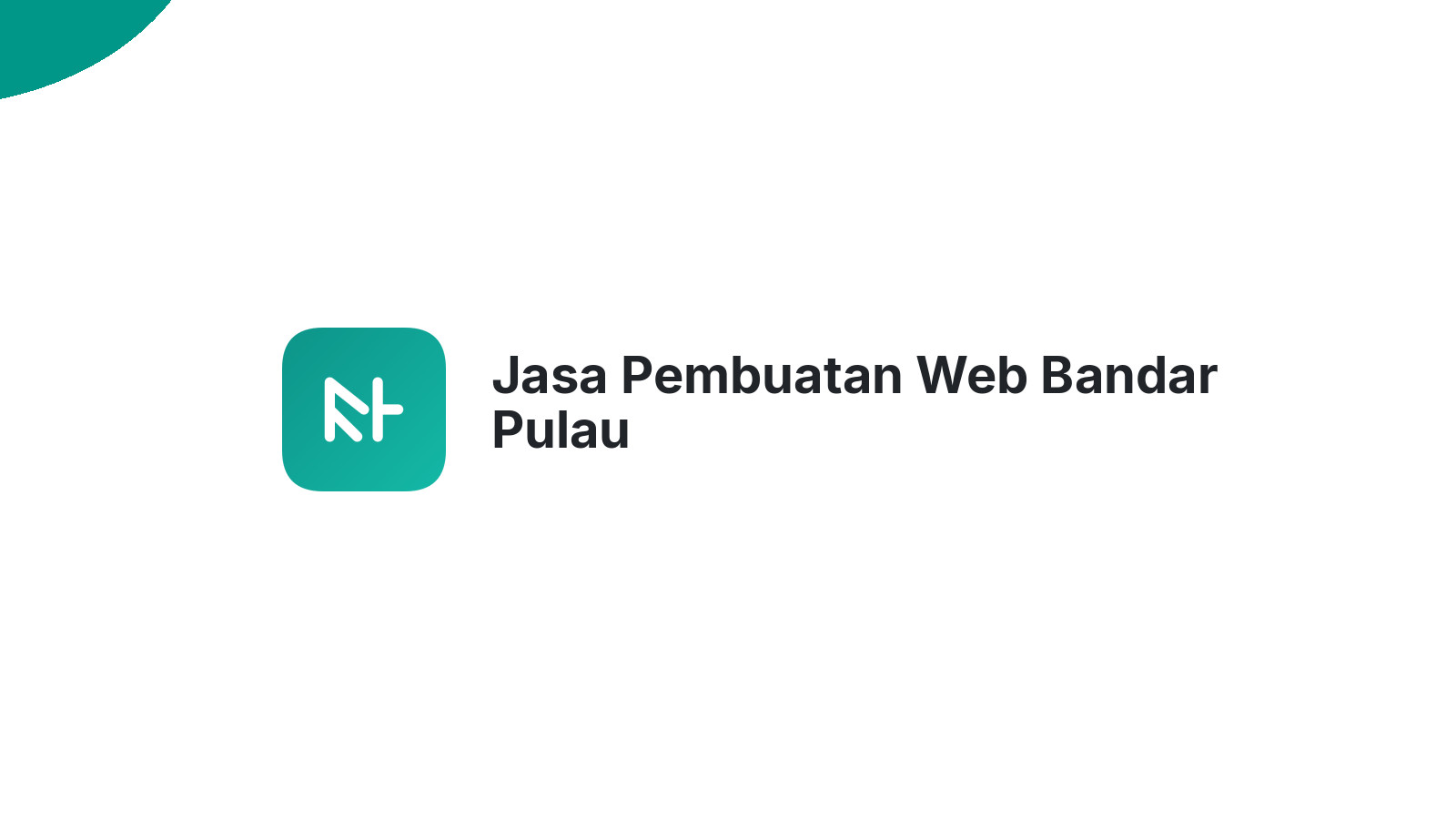 Jasa Pembuatan Web Bandar Pulau
