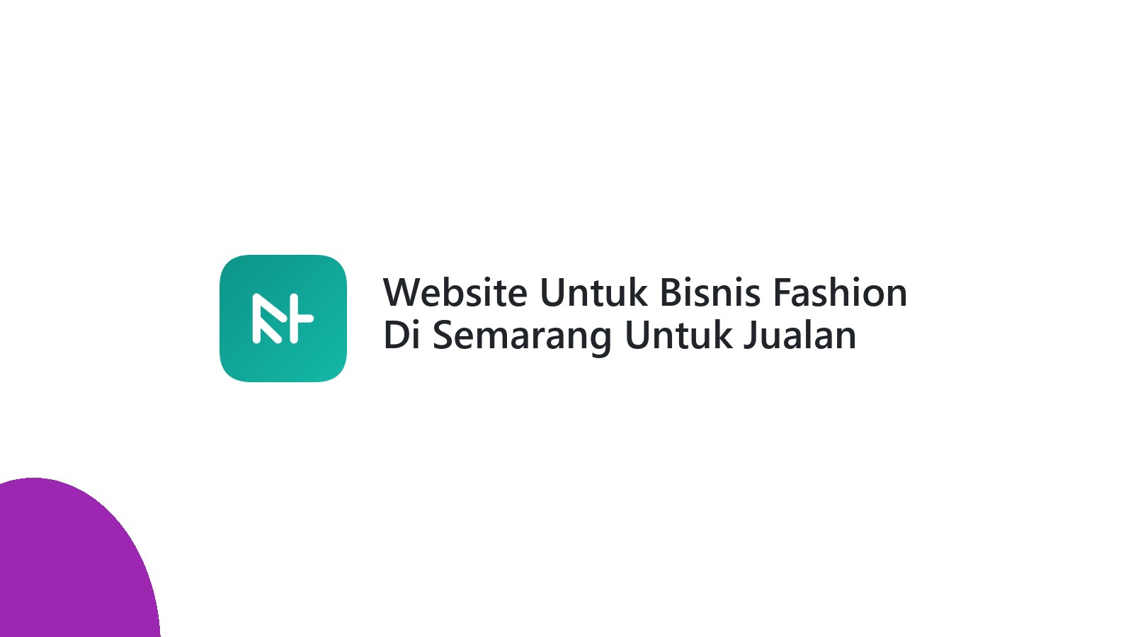 Website Untuk Bisnis Fashion Di Semarang Untuk Jualan Online